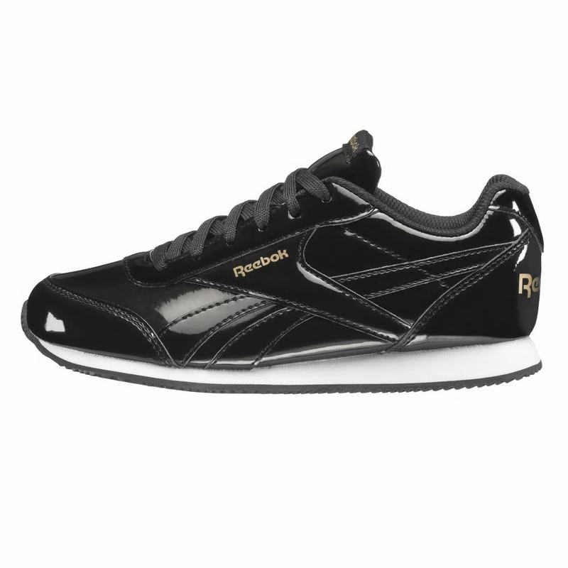 Tenisi Reebok Royal Classic Jogger 2.0 Fete Negrii/Aurii/Albi Romania UN2935WX